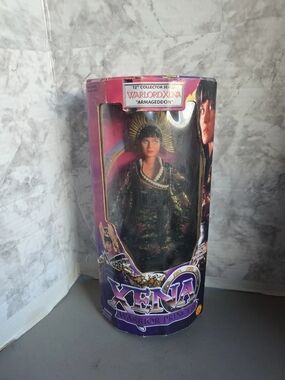 Xena Warrior Princess 12" Warlord Xena "Armageddon" Collector Doll - Purple/Gold